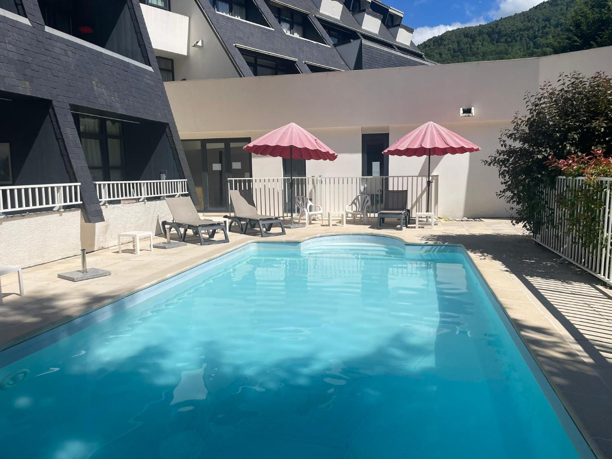 T2 Classe 3 Etoiles Coeur De Village Et Piscine Ext Saint-Lary-Soulan Dış mekan fotoğraf