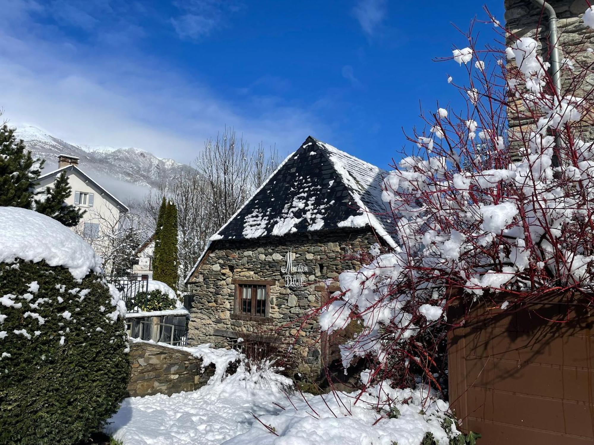 T2 Classe 3 Etoiles Coeur De Village Et Piscine Ext Saint-Lary-Soulan Dış mekan fotoğraf